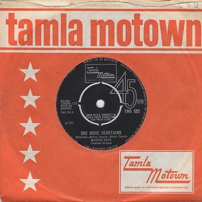 Marvin Gaye - One More Heartache / When I had Your Love - Tamla Motown TMG 552 -
