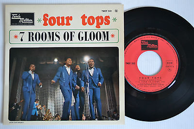 ep The Four Tops "7 rooms of gloom" original french Tamla Motown BIEM - NMint