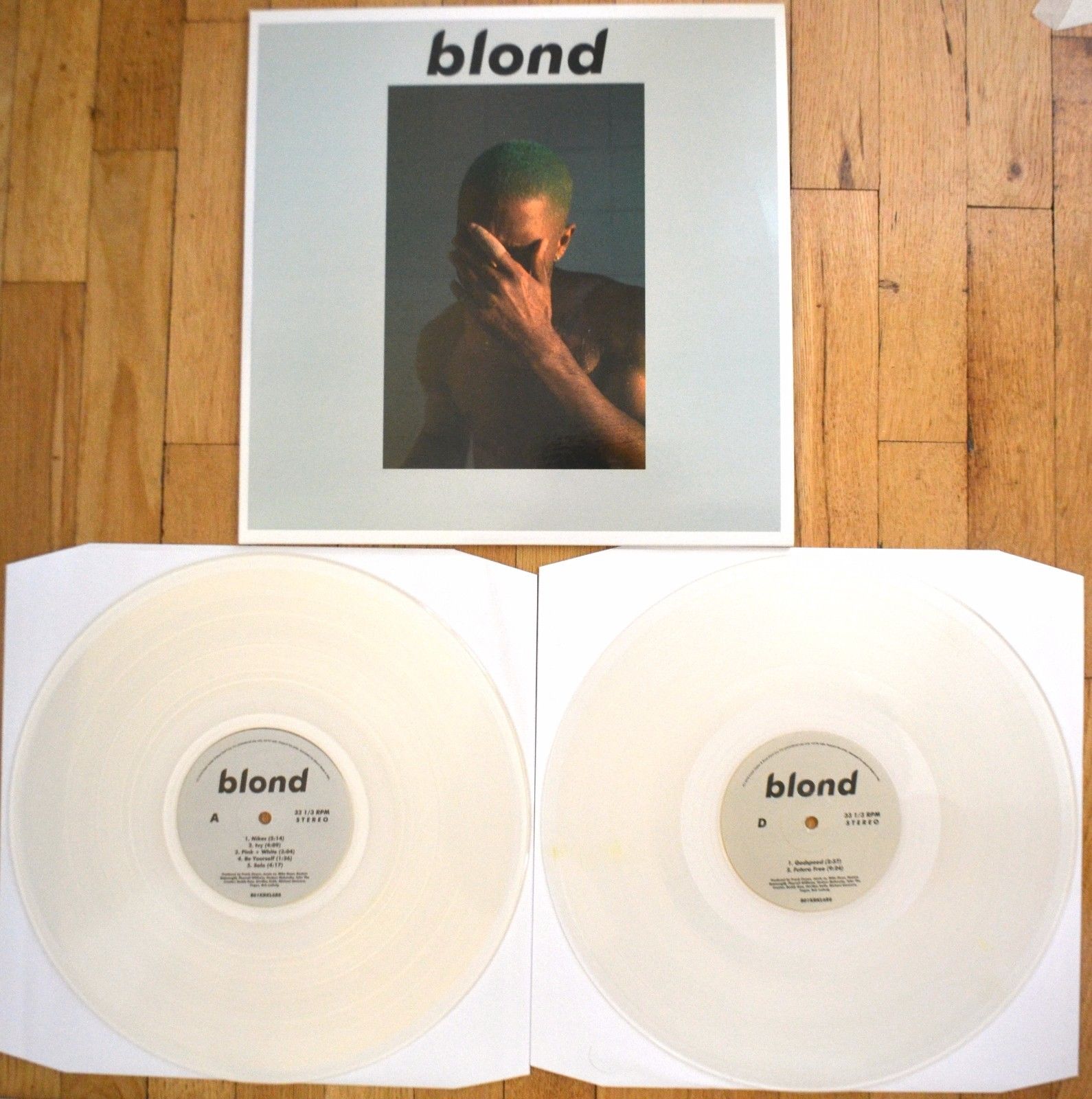  Frank Ocean Channel Orange 2xLP Orange Colored Vinyl Record  Import Blond Blonde - auction details