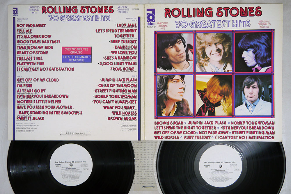 Rolling Stones The Big Hits (uk) (vinyl Gatefold) LP