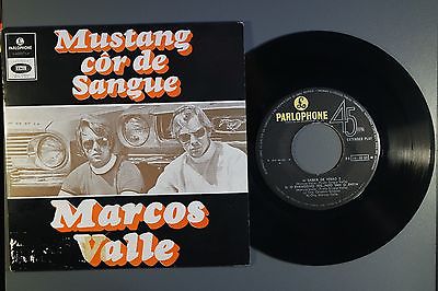 Promo MARCOS VALLE EP - Mustang Côr de Sangue -7/45 Unique Portugal Near MINT