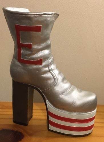  - Shoes Of Distinction Elton John Tommy Pinball Wizard Platform  Boot Ornament Glam - auction details