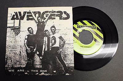 US Punk THE AVENGERS 7" EP 1977 WE ARE THE ONE/CAR CRASH Dangerhouse Vomit Music