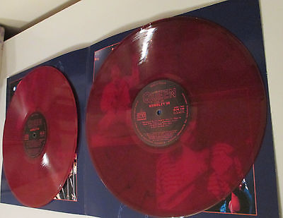 pude At afsløre side popsike.com - Queen Live At Wembley 86 Red Vinyl Double LP Polish MJM Music  Label - auction details