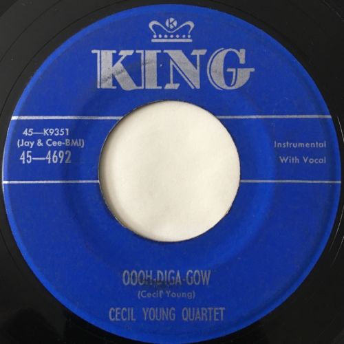 * CECIL YOUNG QUARTET Oooh Diga Gow RARE EXOTICA JAZZ TITTYSHAKER R&B King HEAR