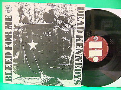 Dead Kennedys Bleed For Me 1982 12" Maxi Single Spain Import Record Jello Biafra