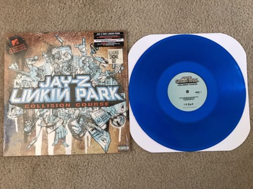 popsike.com - Linkin Park Jay-Z - Collision Course Vinyl LP Blue