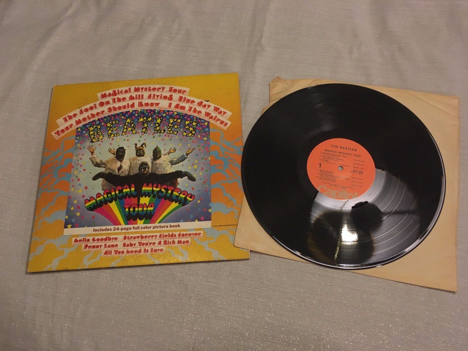 popsike.com - 1967 Beatles Magical Mystery Tour LP Record Vinyl