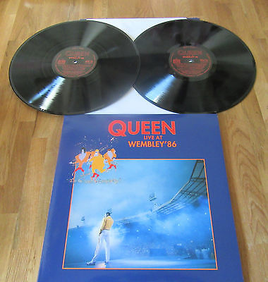 popsike.com - Queen Live At Wembley 86 Black Vinyl LP Polish Music Label - auction details