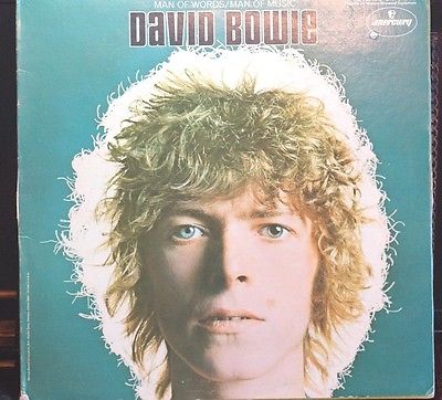 1969 David Bowie Man of Words Music Mercury Red Label SR61246 disc:nm