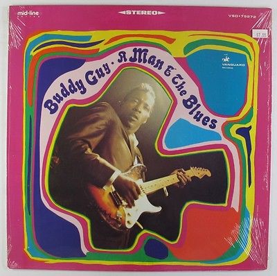 Buddy Guy - A Man And The Blues LP - Vanguard VG+ Shrink