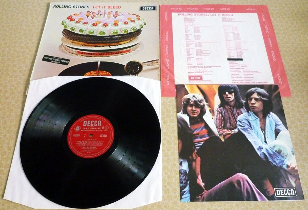 popsike.com - THE ROLLING STONES, LET IT BLEED COMPLETE 1969 UK