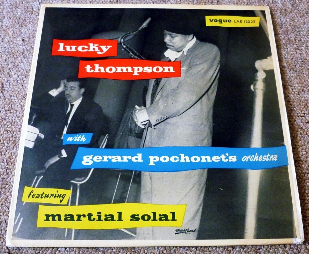 popsike.com - LUCKY THOMPSON with Gerard Pochonet's Orchestra, 1956 VOGUE  RECORD LABEL LP . - auction details