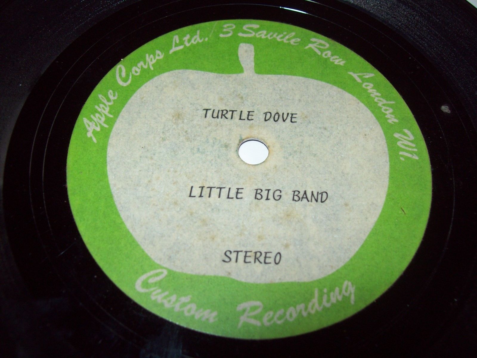 RATS (LITTLE BIG BAND) Turtle dove APPLE Acetate **** THE BEATLES ***GLAM***