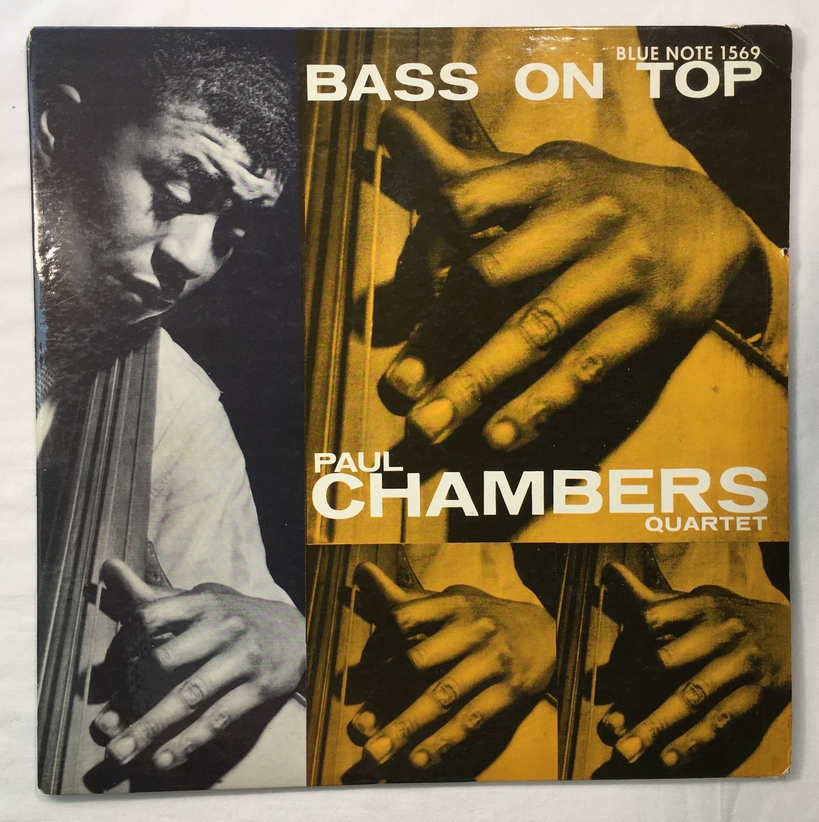 PAUL CHAMBERS BASS ON TOP BLUE NOTE 1569 47W63 DG ear RVG NoR 1st ED M-