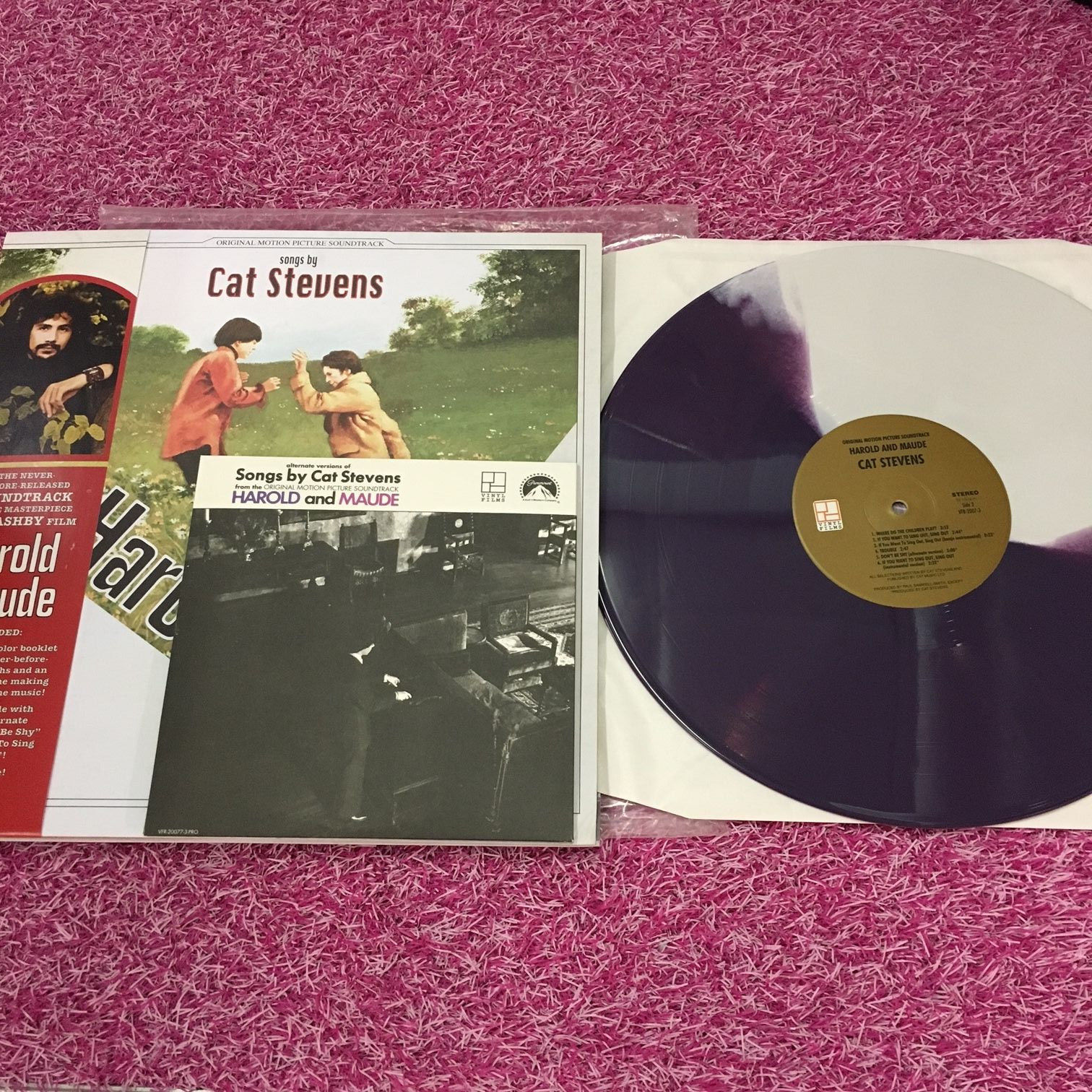 popsike.com - Cat Stevens ?Harold And Maude Limited Purple and