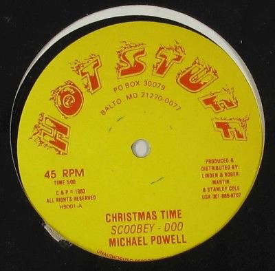 Michael Powell - Christmas Time 12" - Hot Stuff - Roots Reggae SEALED MP3