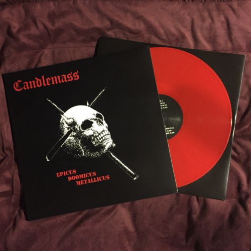 popsike.com - CANDLEMASS - EPICUS DOOMICUS METALLICUS red vinyl