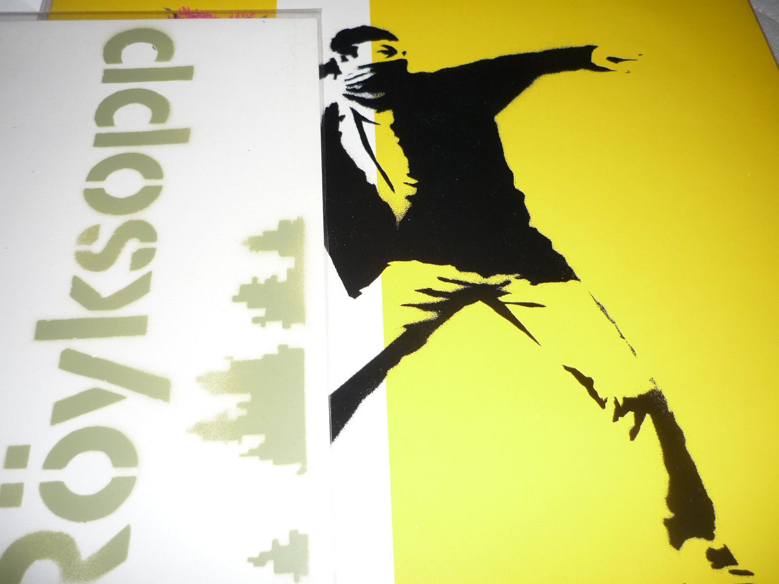 Banksy ORIGINAL VERY RARE Röyksopp Melody A.M. Promo VINYL LP 100 copies only