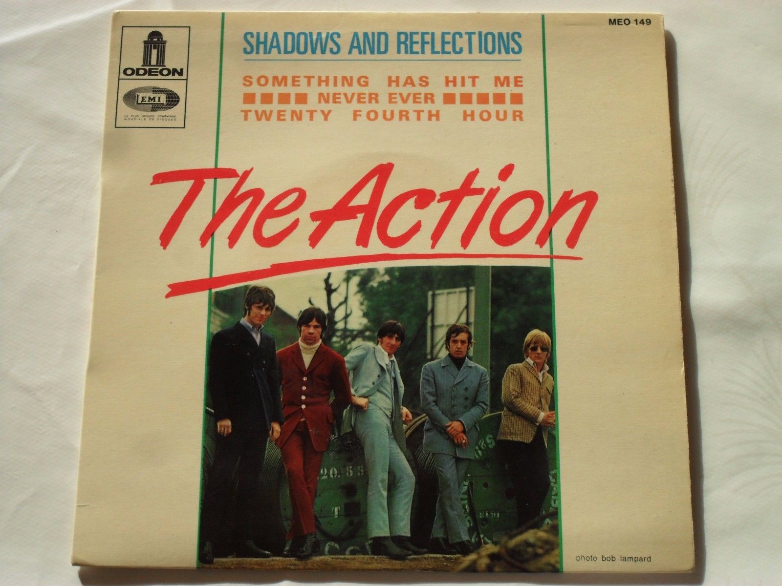 FRENCH EP THE ACTION/ODEON MEO 149/SHADOWS AND REFLECTION/MOD/PSYCH
