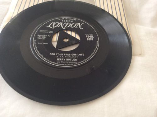 JERRY BUTLER , FOR YOUR PRECIOUS LOVE 7" SINGLE, LONDON LABEL, VERY RARE