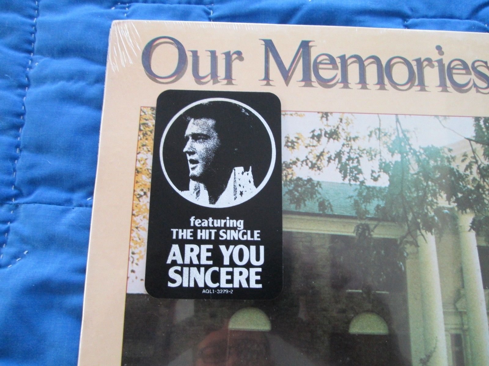 Elvis Presley OUR MEMORIES OF AQL1-3279 (USA 1979 ORIGINAL) "SEALED PROMO"