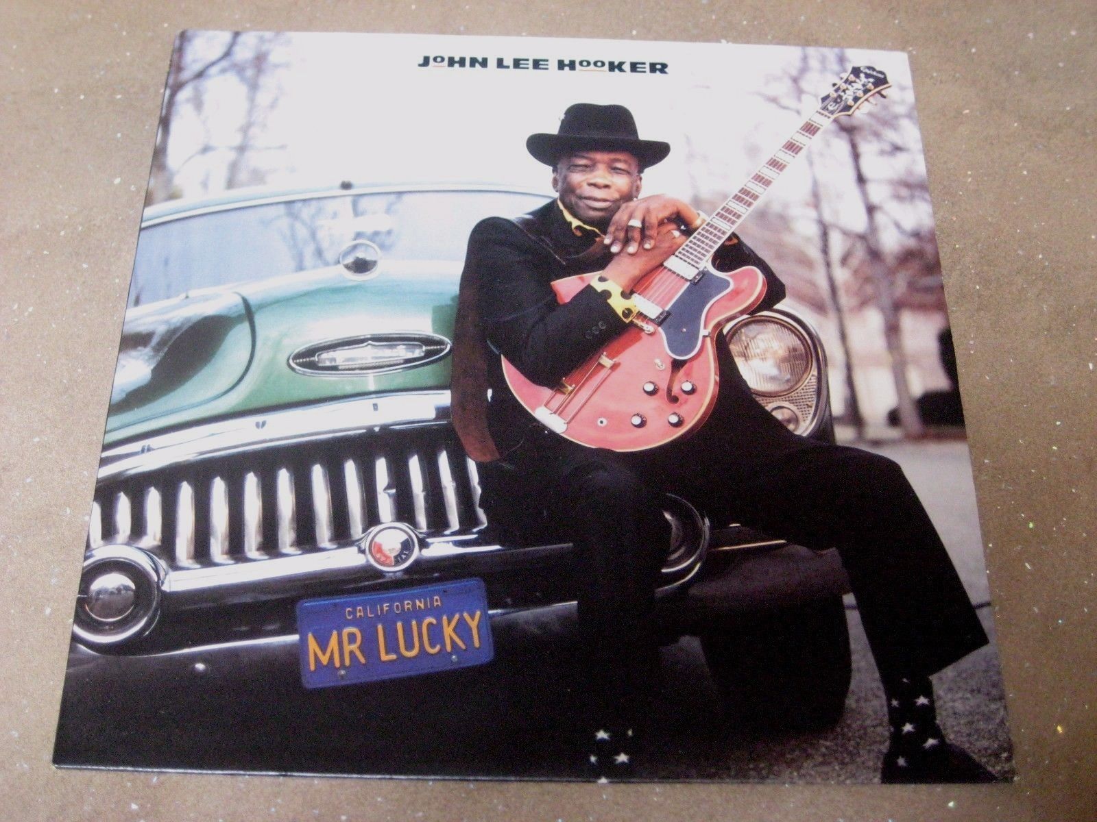 JOHN LEE HOOKER   MR LUCKY   SILVERTONE ORE LP 519   1991   EX+/EX+