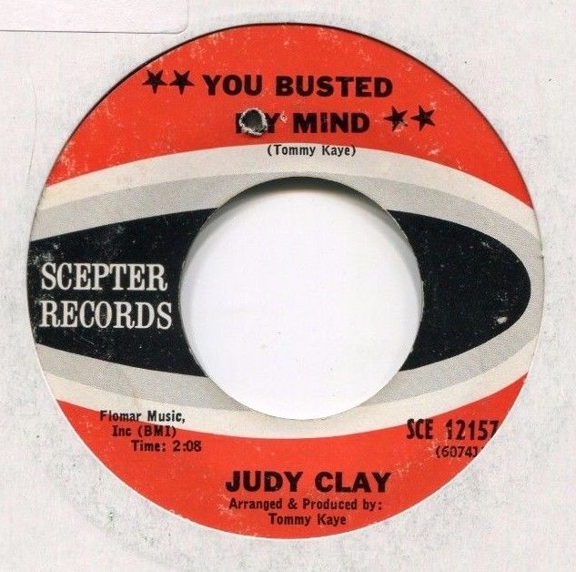JUDY CLAY   **   You Busted My Mind  **    SCEPTER  **