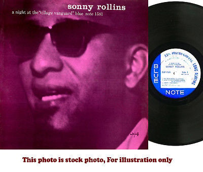 SONNY ROLLINS, A night at the "Village Vanguard", BLUE NOTE BLP-1581 RVG "P" EAR