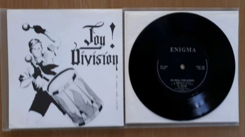 JOY DIVISION - An Ideal for Living E.P, ORG 1978 7" Vinyl, UK ENIGMA Label, PUNK