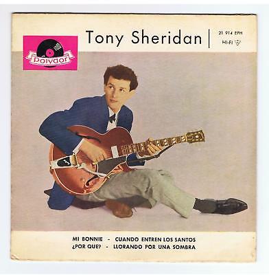 Tony Sheridan & The Beat Brothers EP Beatles spanish