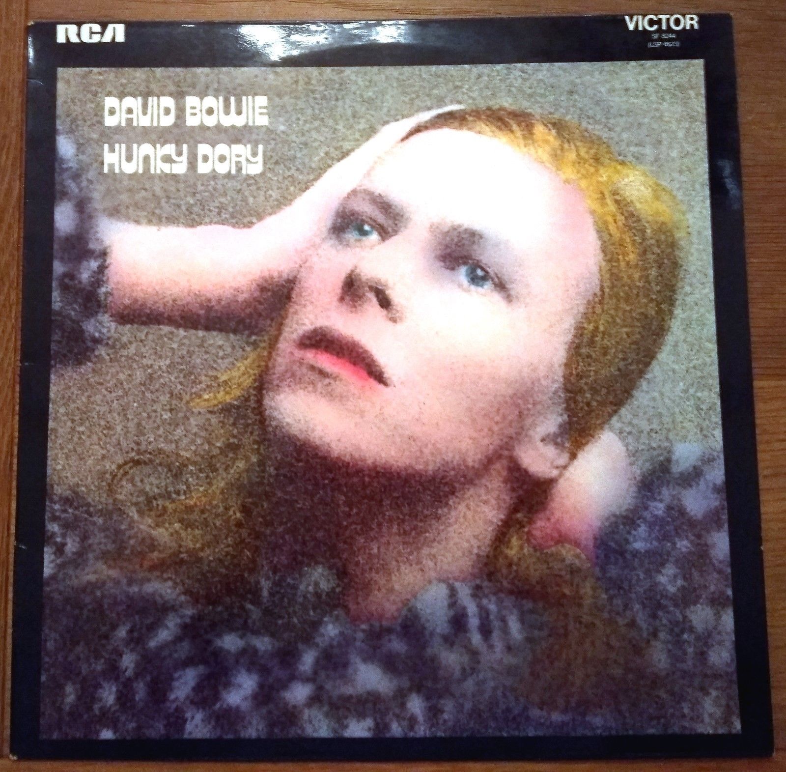 ORIGINAL DAVID BOWIE CLASSIC HUNKY DORY VINYL LP ON RCA  VICTOR SF8244 FROM 1971