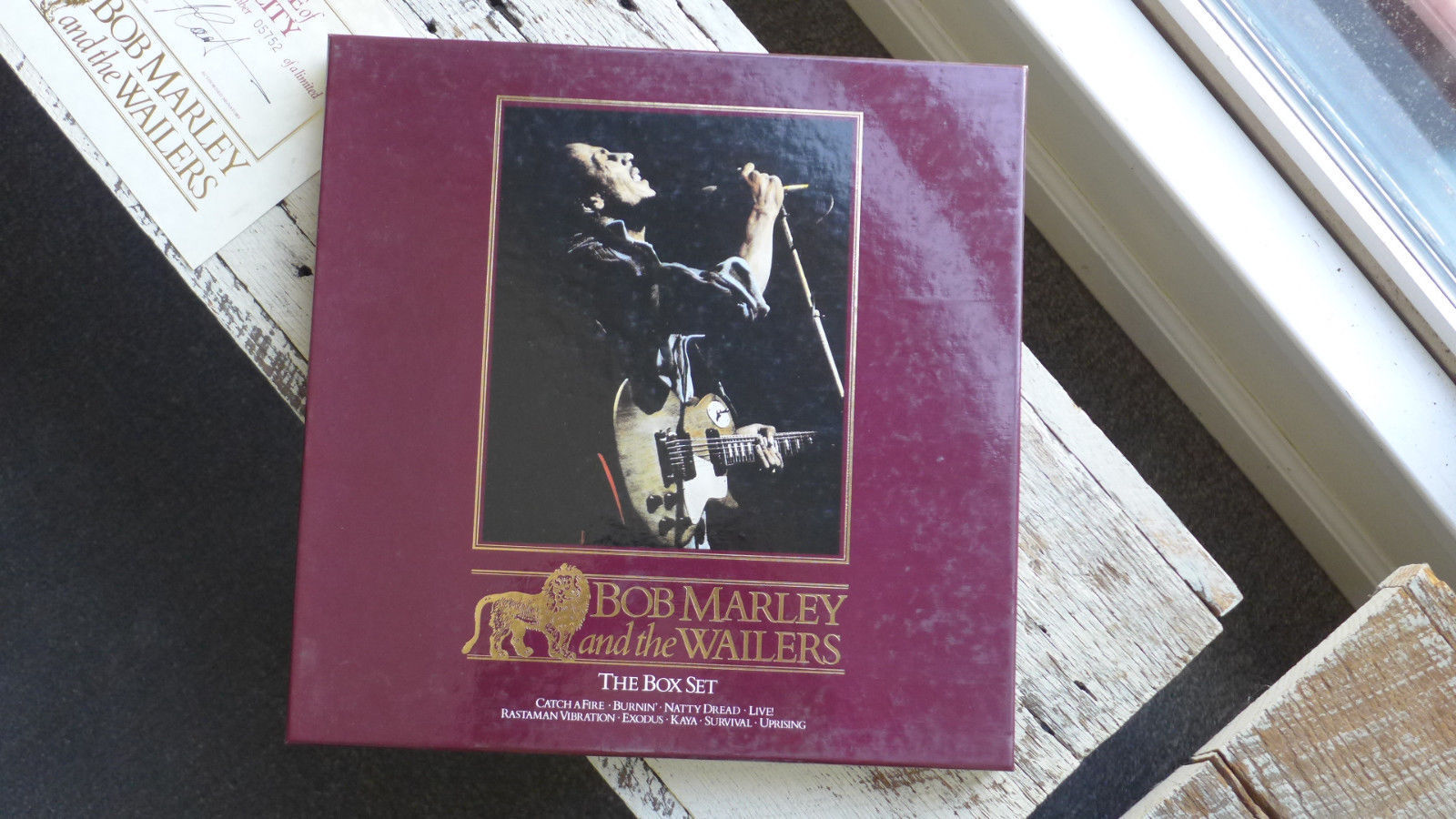 BOB MARLEY & THE WAILERS Box Set Island BMSP100 OOP 1982 Survival/Exodus 9-LP EX
