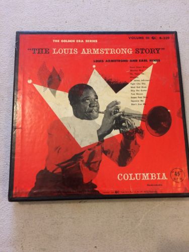 THE LOUIS ARMSTRONG STORY VOLUME III B-239  6 45 RPM