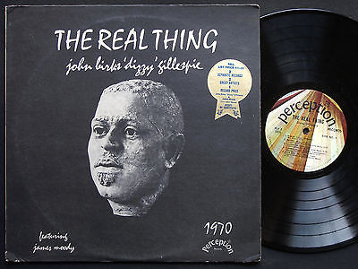 DIZZY GILLESPIE The Real Thing LP PERCEPTION RECORDS PLP2 US '70 Jazz Funk CLEAN