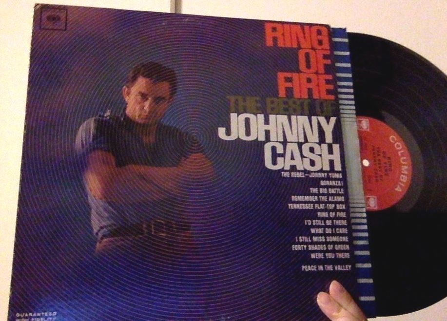Buiten regisseur neef popsike.com - 1963 orig RING OF FIRE The Best Of JOHNNY CASH album June  Carter CL 2053 MONO LP - auction details