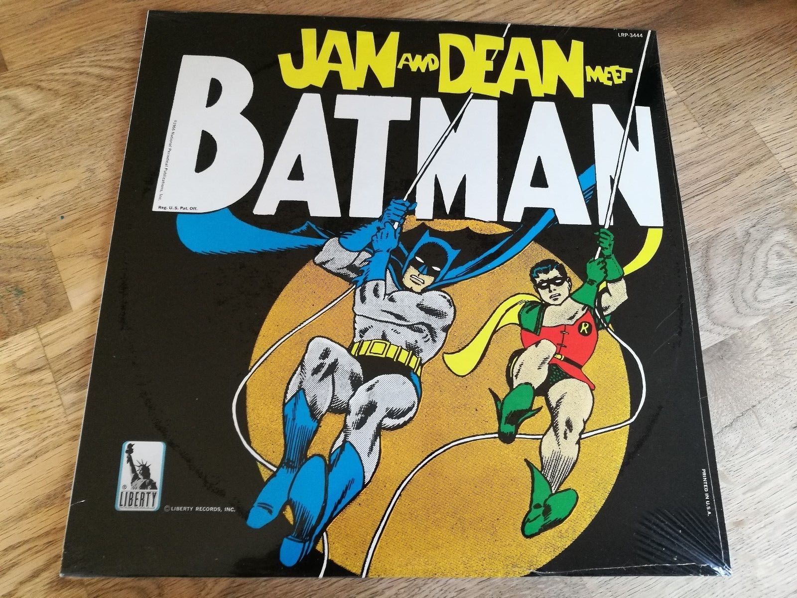 Jan And Dean Meet Batman LP 1966 Liberty Mono press MINT FACTORY SEALED