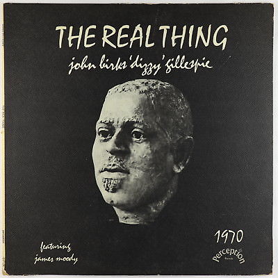 Dizzy Gillespie - The Real Thing LP - Perception VG+