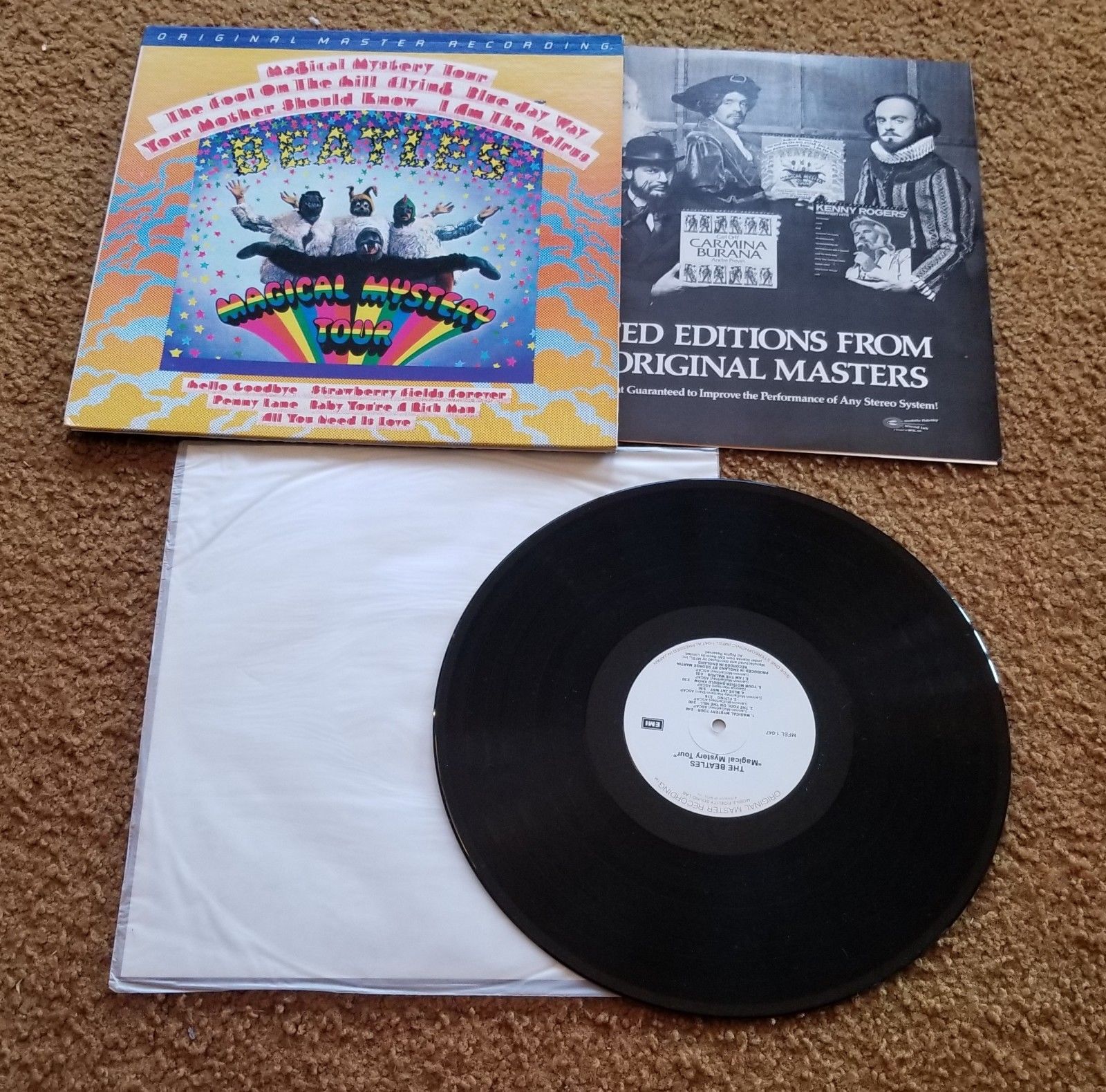 The Beatles “Magical Mystery Tour" 1981 USA MFSL  and Revolver EAS-80556 Japan