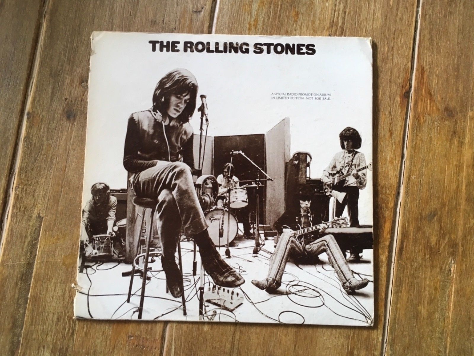 Superrare Rolling Stones Decca England Promotional  Album RSM-1 LP.