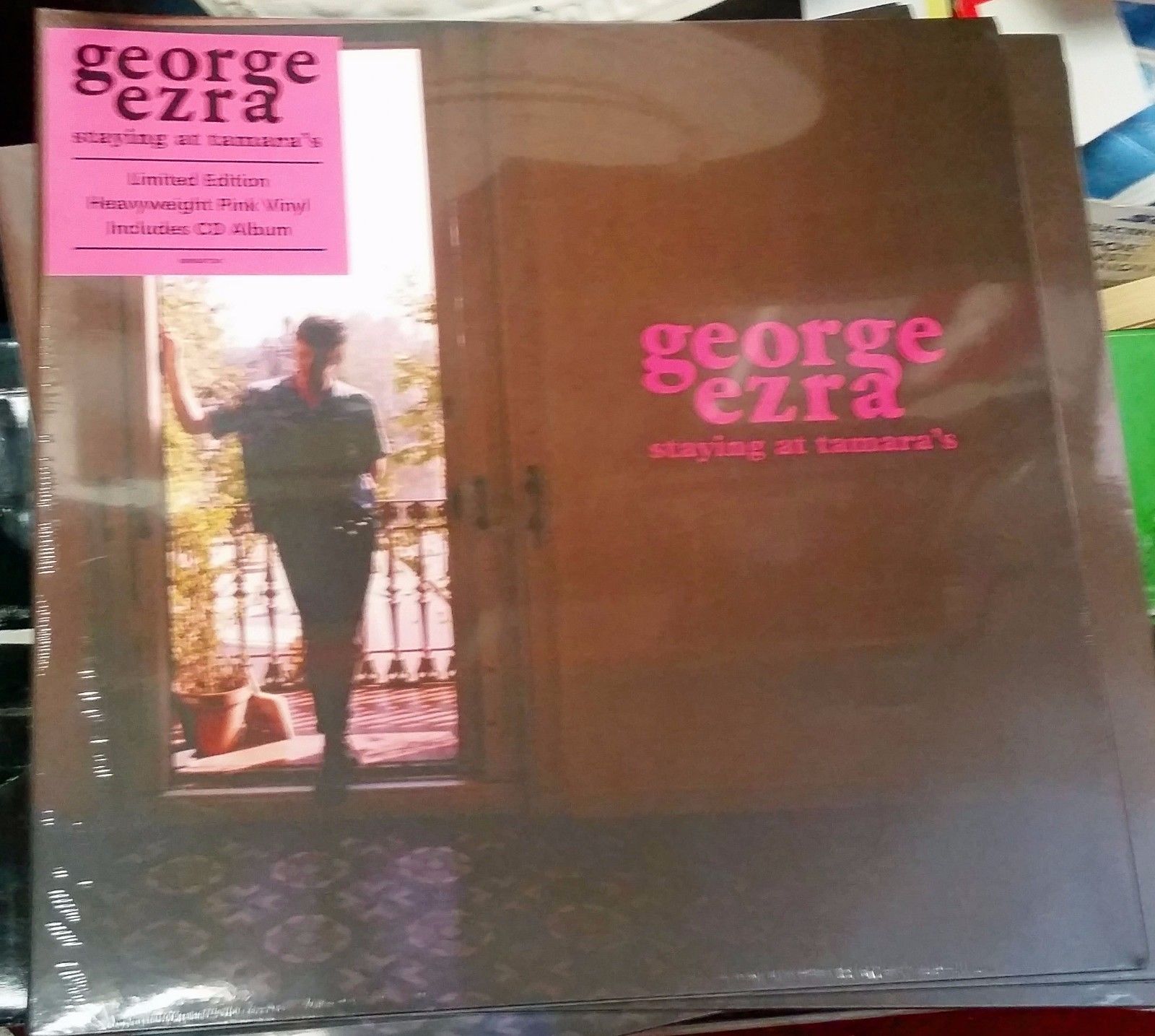 popsike.com - George Ezra - Staying at Tamara's - New Vinyl LP + CD Sealed - auction details