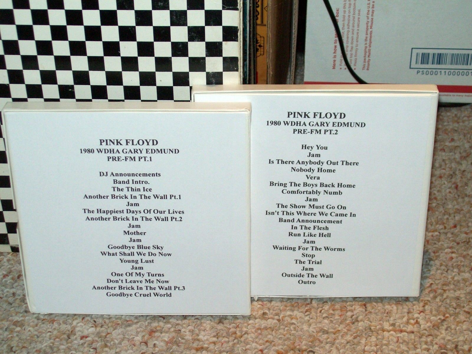  PINK FLOYD-1980 Live Wall WDHA Pre-FM Gary Edmund