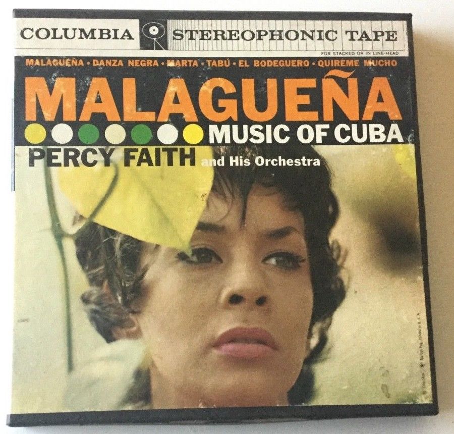  2-Track Inline Percy Faith Orchestra Malaguena Music Of Cuba Reel  Tape Guarantee - auction details