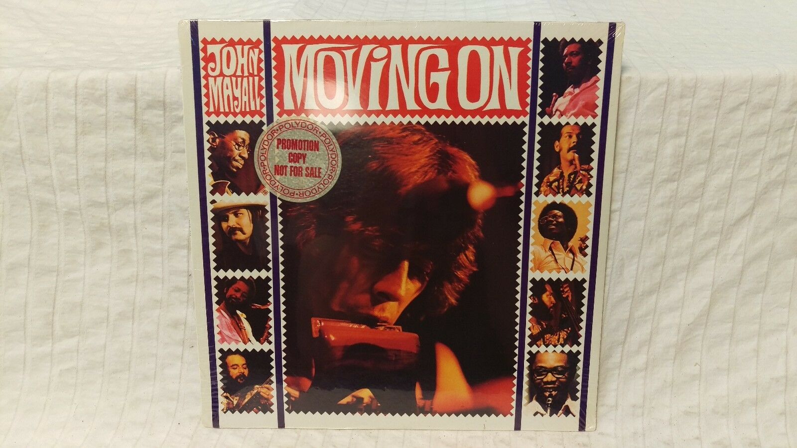 Pic 1 SEALED John Mayall Moving On Promo Copy Vinyl Polydor Records PD 5036