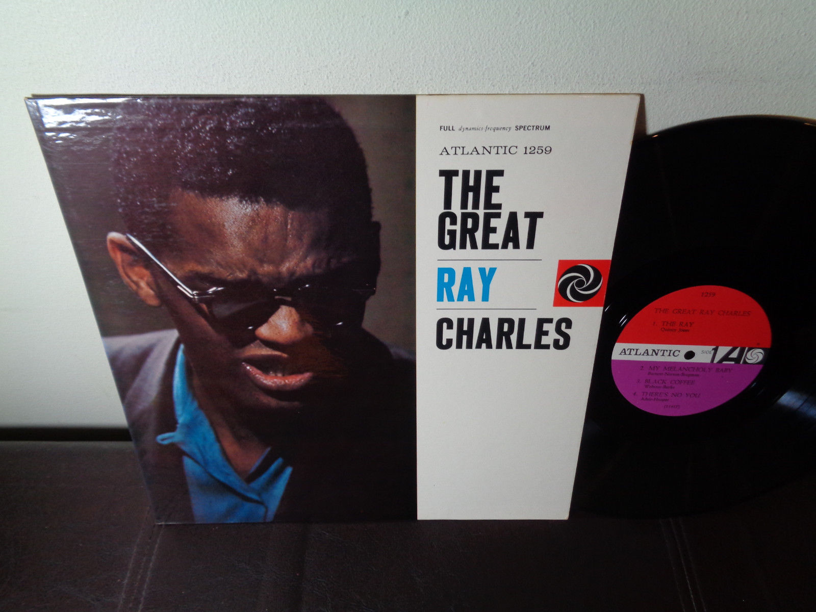 RAY CHARLES ATLANTIC 1369 MONO VG++ 1960 / R&B Soul Jazz / THE GREAT RAY CHARLES