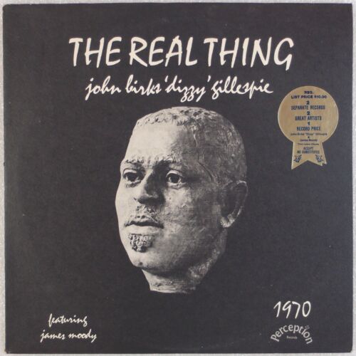 DIZZY GILLESPIE: The Real Thing USA Perception Jazz Funk Samples Vinyl LP