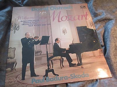 MOZART Violin SONATA & VARIATIONS - OISTRAKH w/BADURA-SKODA SEALED classical LP