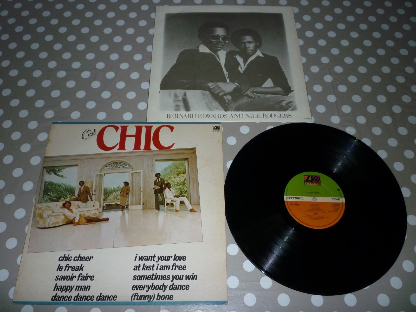  CHIC - C'EST CHIC (NILE ROGERS) VINYL ALBUM LP