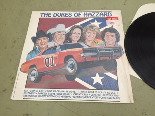  - Vtg Dukes Of Hazard Vinyl Record Album General Lee Johnny Cash  Daisy Dukes Flash - auction details