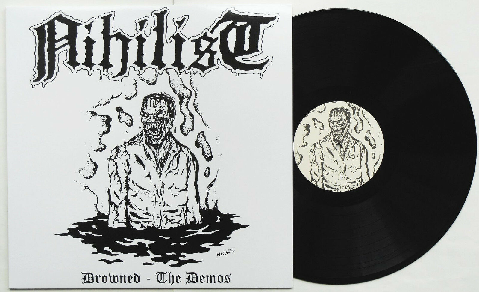 popsike.com - Nihilist - Drowned - The Demos LP Entombed Unleashed
